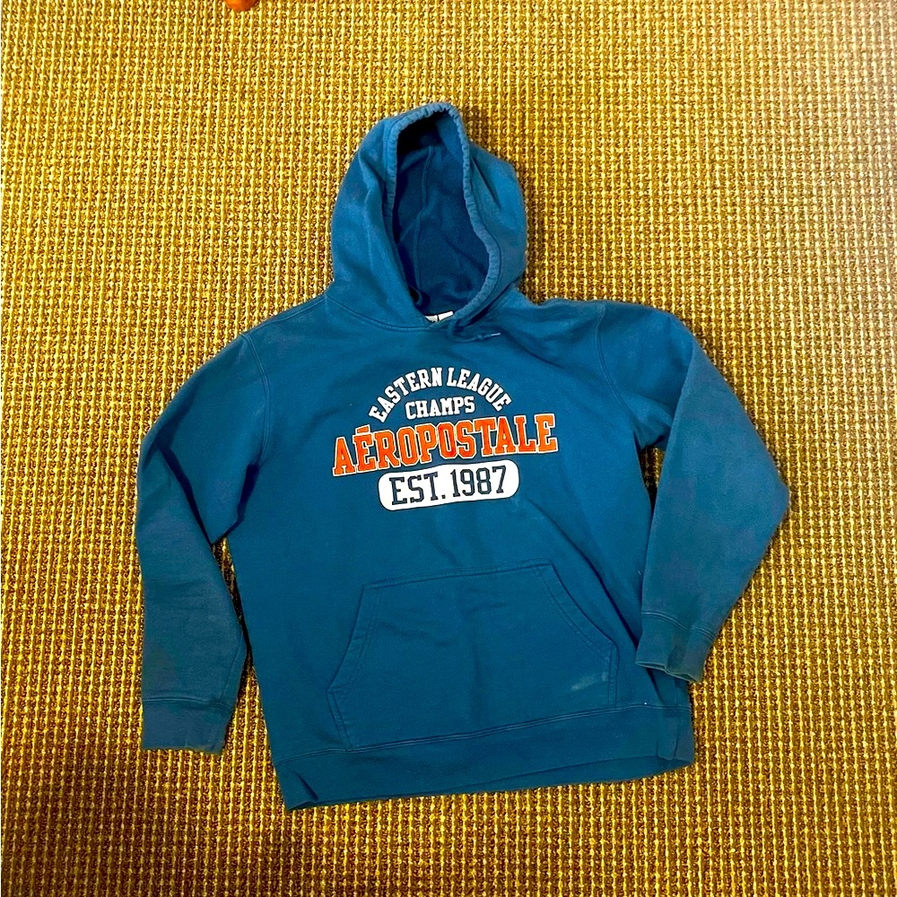 Aeropostale Men’s Pullover Hoodie-M